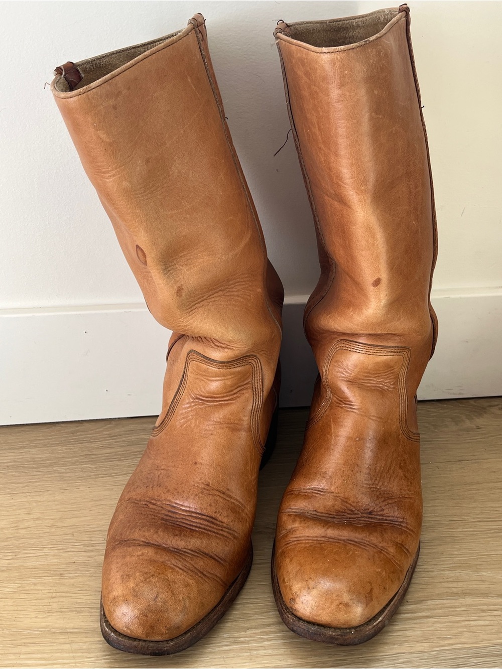 Vintage Frye Campus Boots - Picture 5 of 8